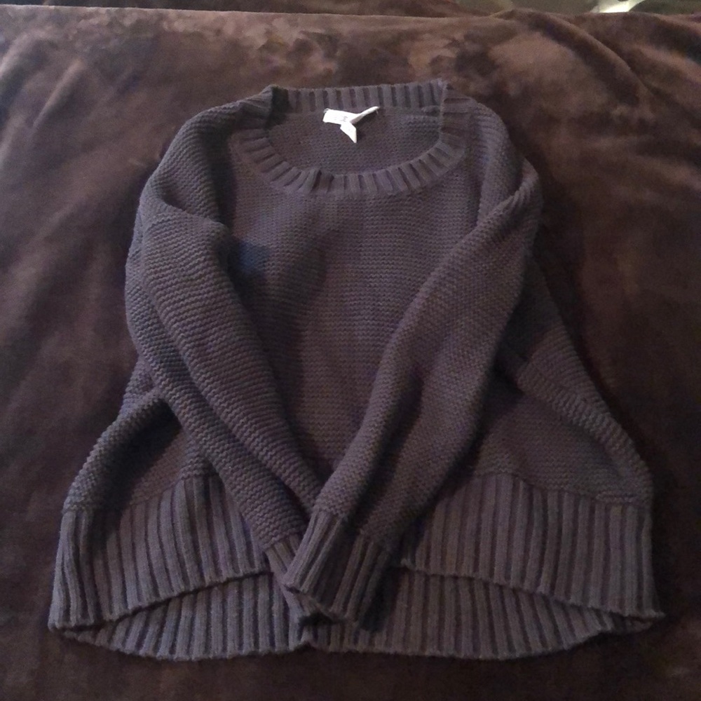 Blue sweater